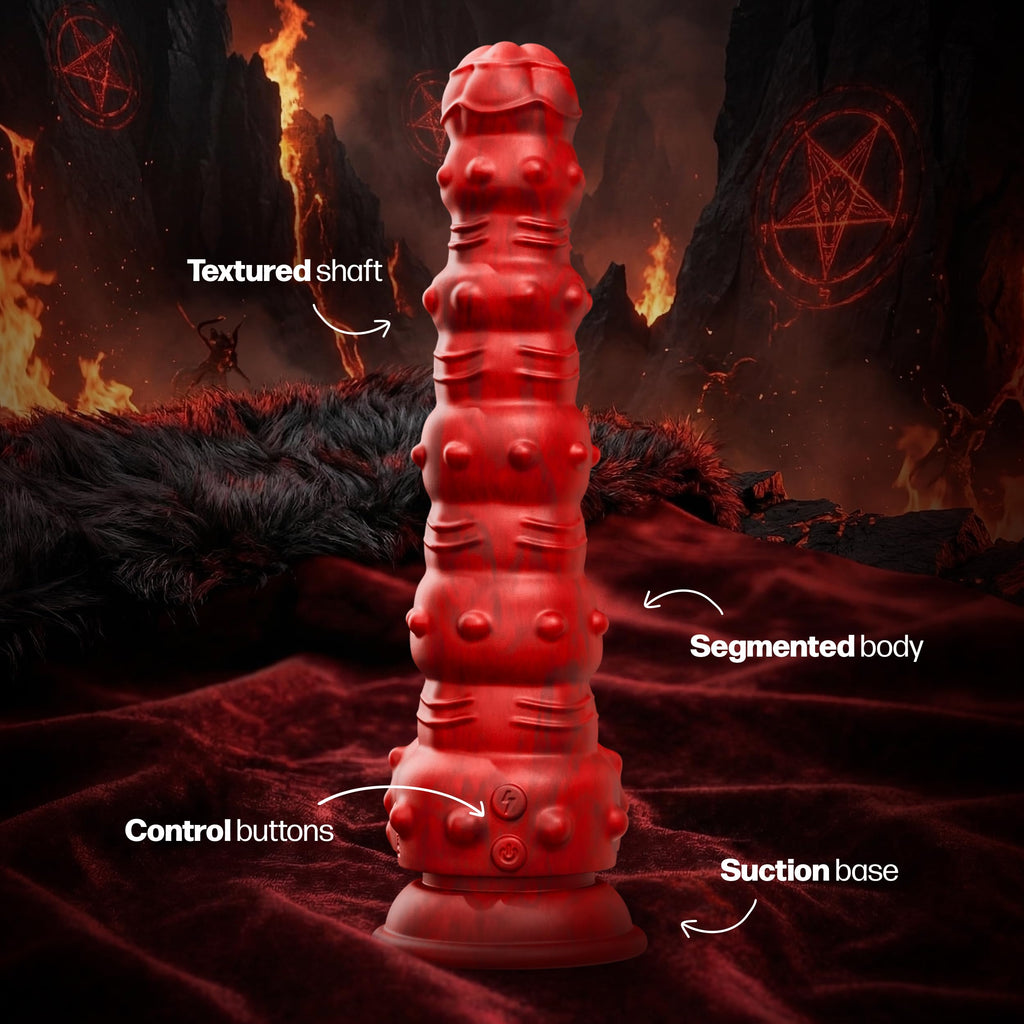 Tentra Rengol Studded Demon Thrust Red
