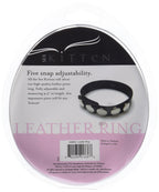 Sex Kitten Leather Penis Ring