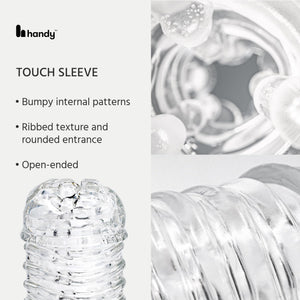 The HANDY Masturbator Sleeve - Dream Collection Touch Penis Sleeve - Realistic Masturbation Sleeve for Adult Sex Toys for Men