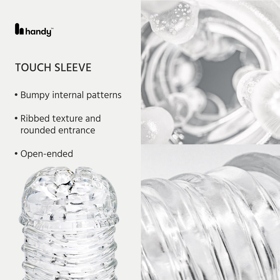 The HANDY Masturbator Sleeve - Dream Collection Touch Penis Sleeve - Realistic Masturbation Sleeve for Adult Sex Toys for Men