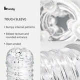 The HANDY Masturbator Sleeve - Dream Collection Touch Penis Sleeve - Realistic Masturbation Sleeve for Adult Sex Toys for Men