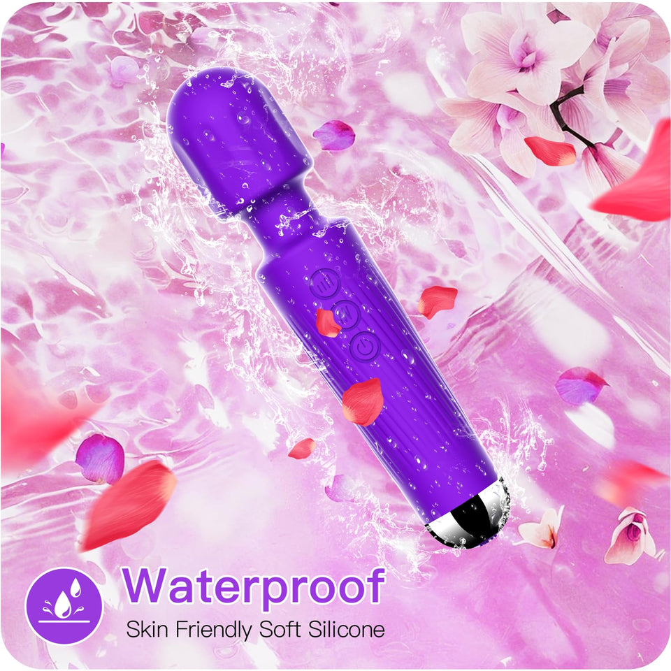 SANJIANKE Vibrator Wand, Female Adult Sex Toys, Clit Stimulator, Vibrators for Her,Wand Massager,Vibrator Sex Toy Wand,Dildo,wit