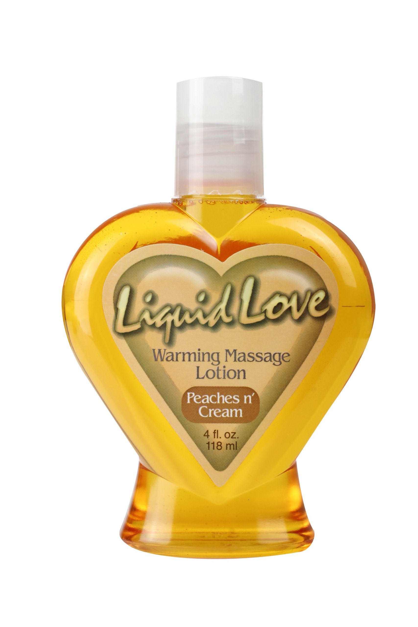 Pipedream Productsliquid Love Peaches N' Cream 4-Ounce, Yellow