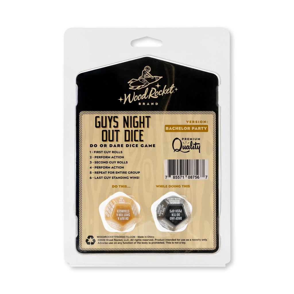 Guys Night Out Dice (Net)