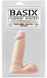 Basix Rubber Works - 6In. Dong Flesh