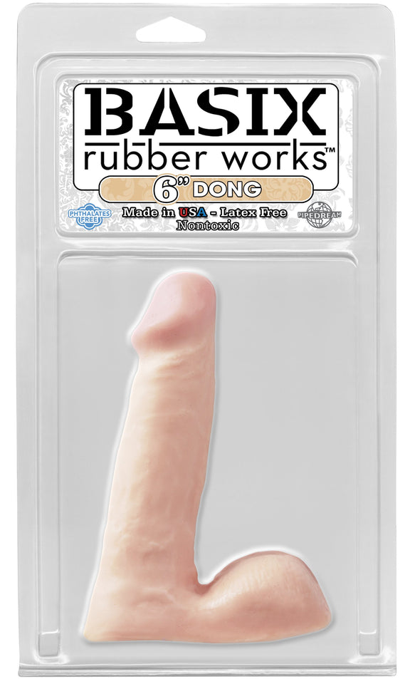 Basix Rubber Works - 6In. Dong Flesh