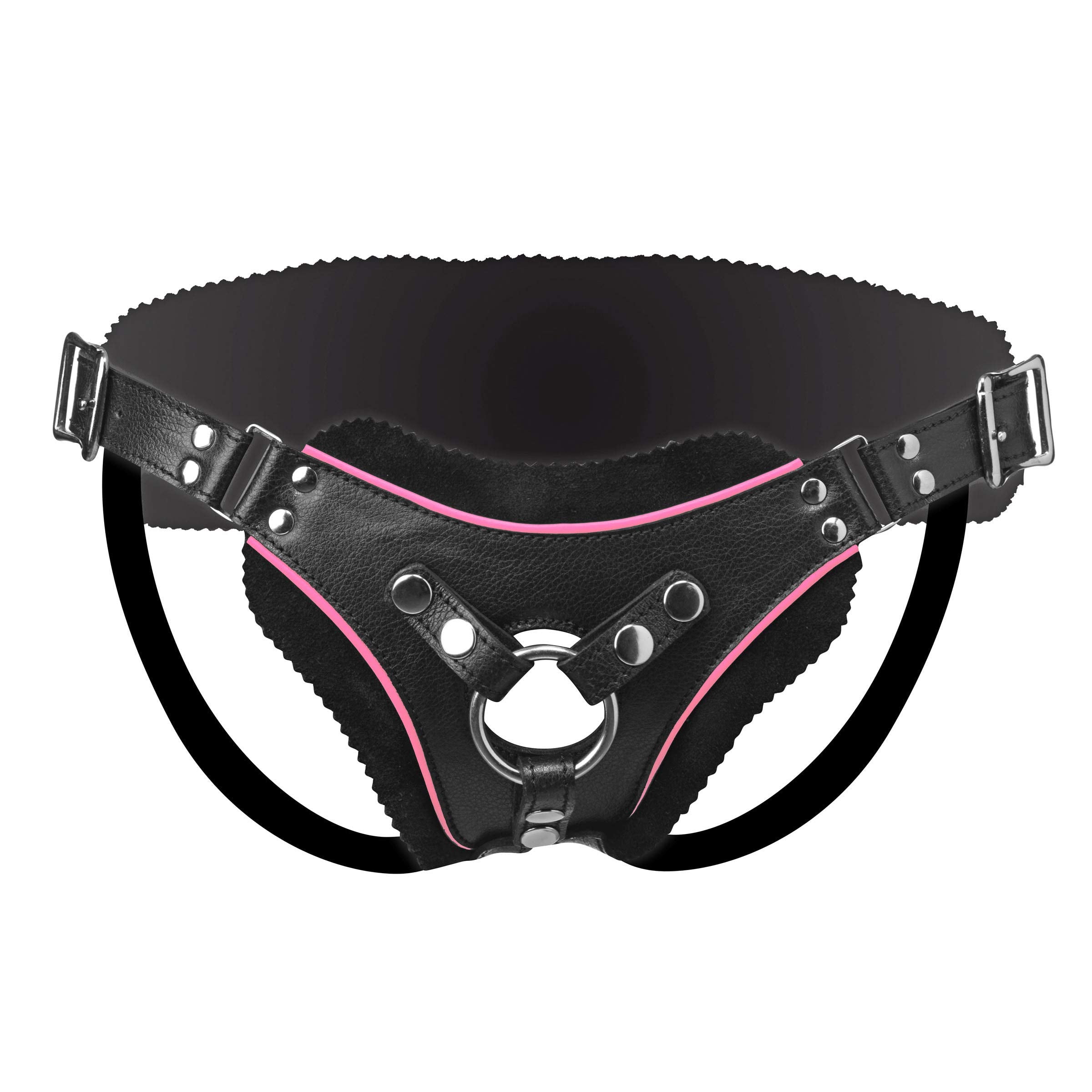 Strap U Flamingo Low Rise Strap On Harness, 1 Count (Pack Of 1), Black