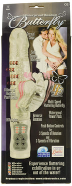 California Exotics Waterproof Beaded Butterfly