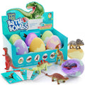 Dan&Darci Dino Egg Bath Bombs for Kids - Easter Kids Bath Bomb with Surprise Inside - Dinosaur Toys Gift for Boys and Girls Ages