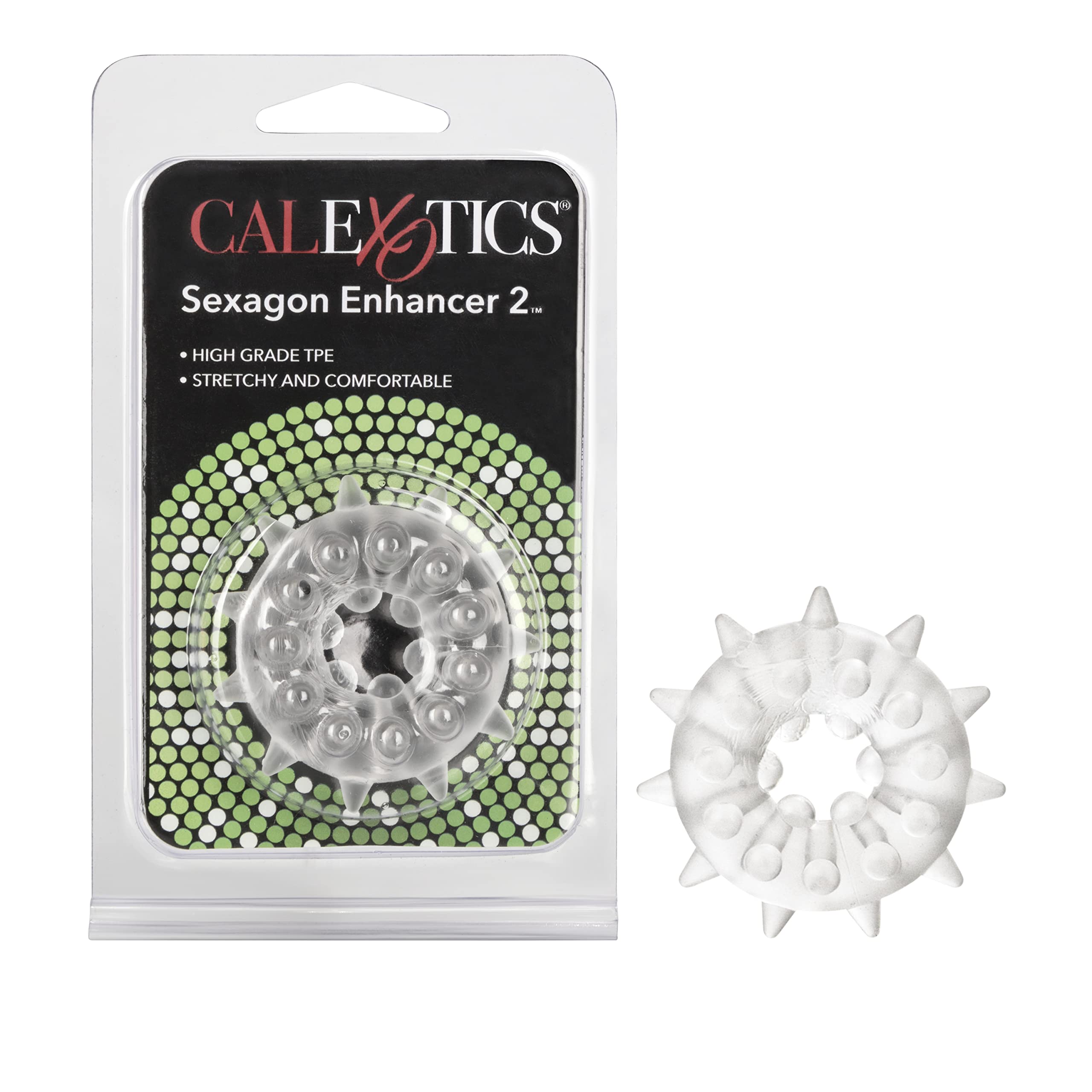 California Exotics Sexagon Enhancer 2 Cock Ring