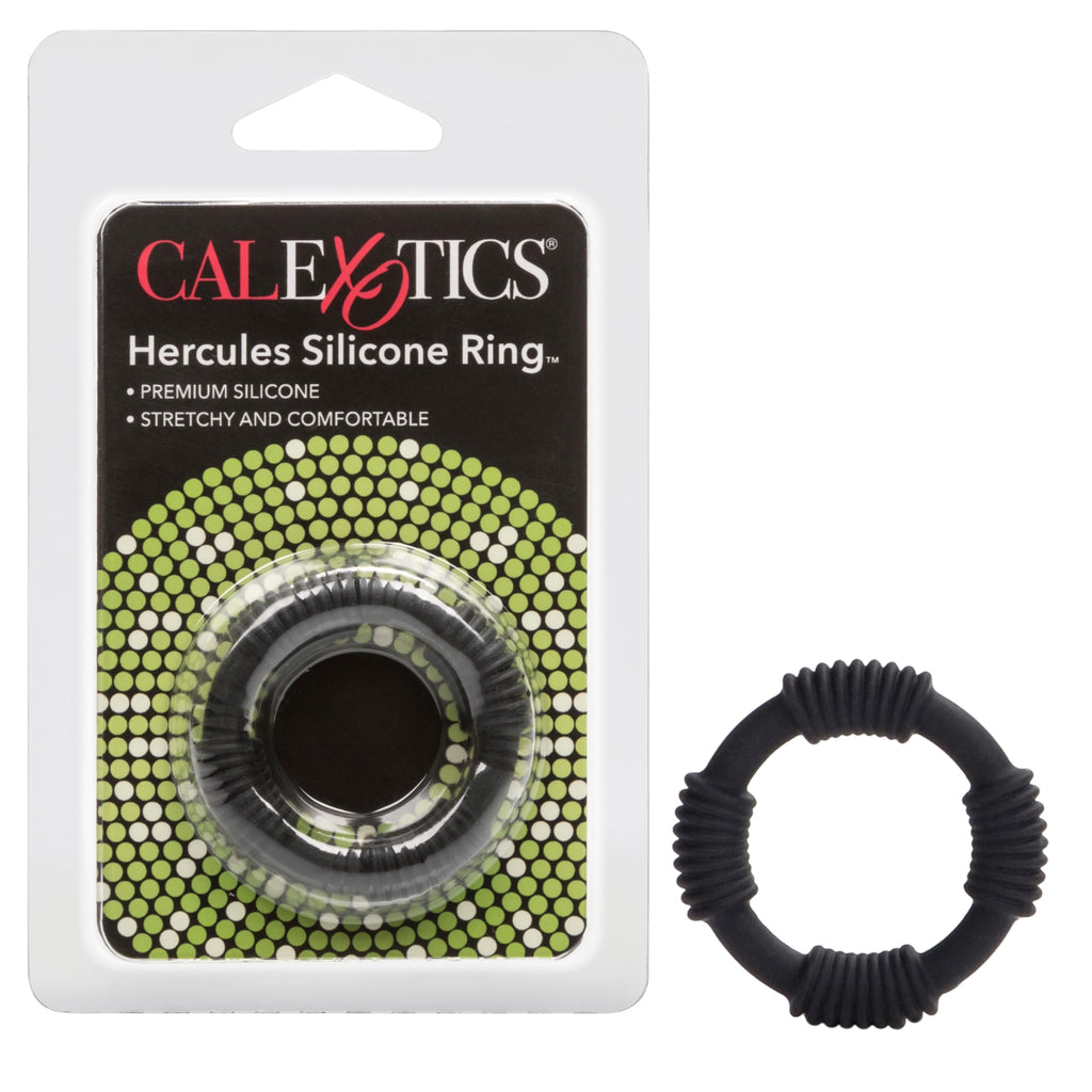 California Exotic Novelties Adonis Silicone Rings Hercules, Black