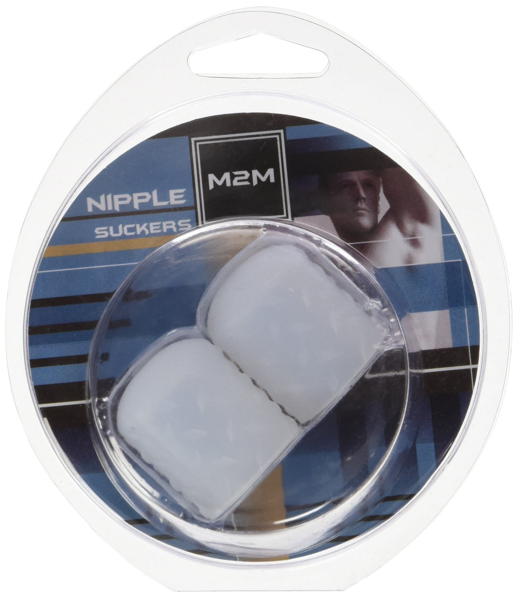 M2M Nipple Sucker Silicone, Medium, Clear