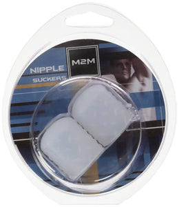 M2M Nipple Sucker Silicone, Medium, Clear
