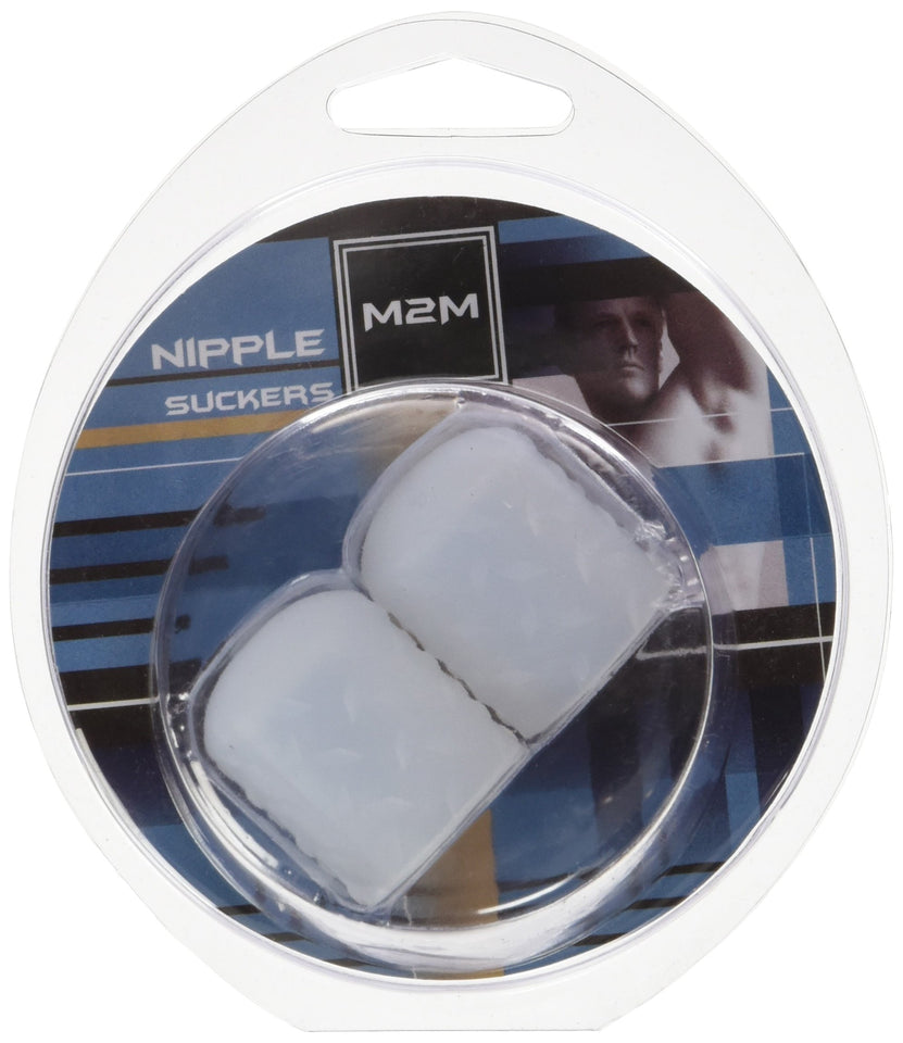 M2M Nipple Sucker Silicone, Medium, Clear