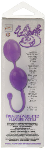 California Exotic Novelties Lamour Premium Weighted Pleasure System, Purple