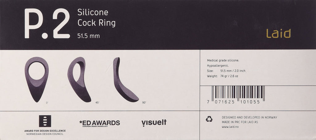 Laid P2 Penis Ring 515Mm  Black