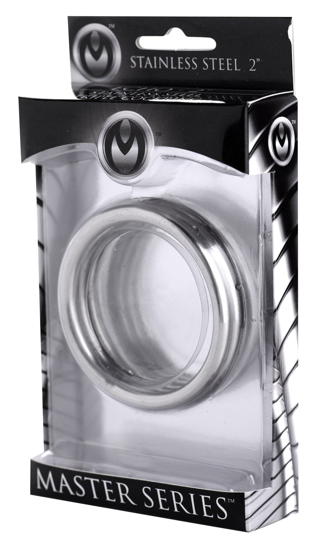 Master Series Stainless Steel Triple Constriction Ring, 2 Inch, 24 Pound