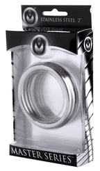 Master Series Stainless Steel Triple Constriction Ring, 2 Inch, 24 Pound