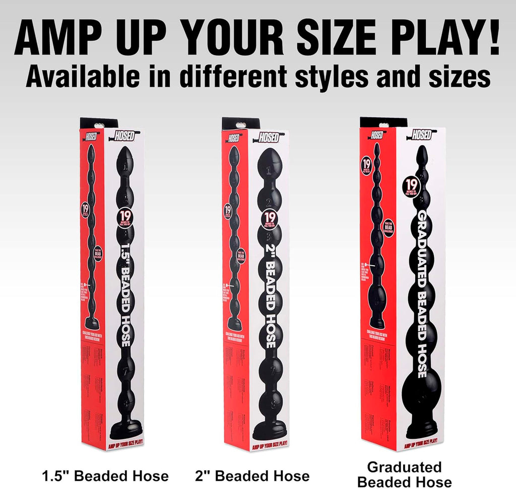 Hosed 1.5In Beaded Hose - 19In Long