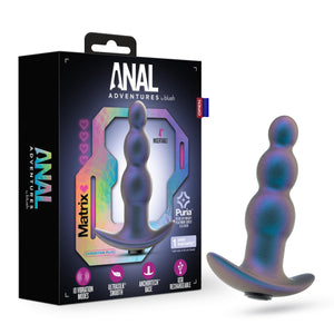 Anal Adventures Matrix Expedition Plug Lunar Blue