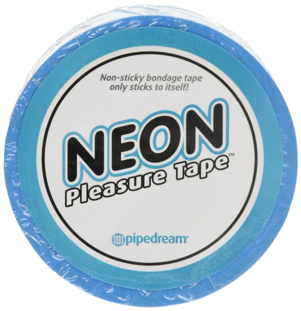 Pipedream Neon Bondage Tape, Blue