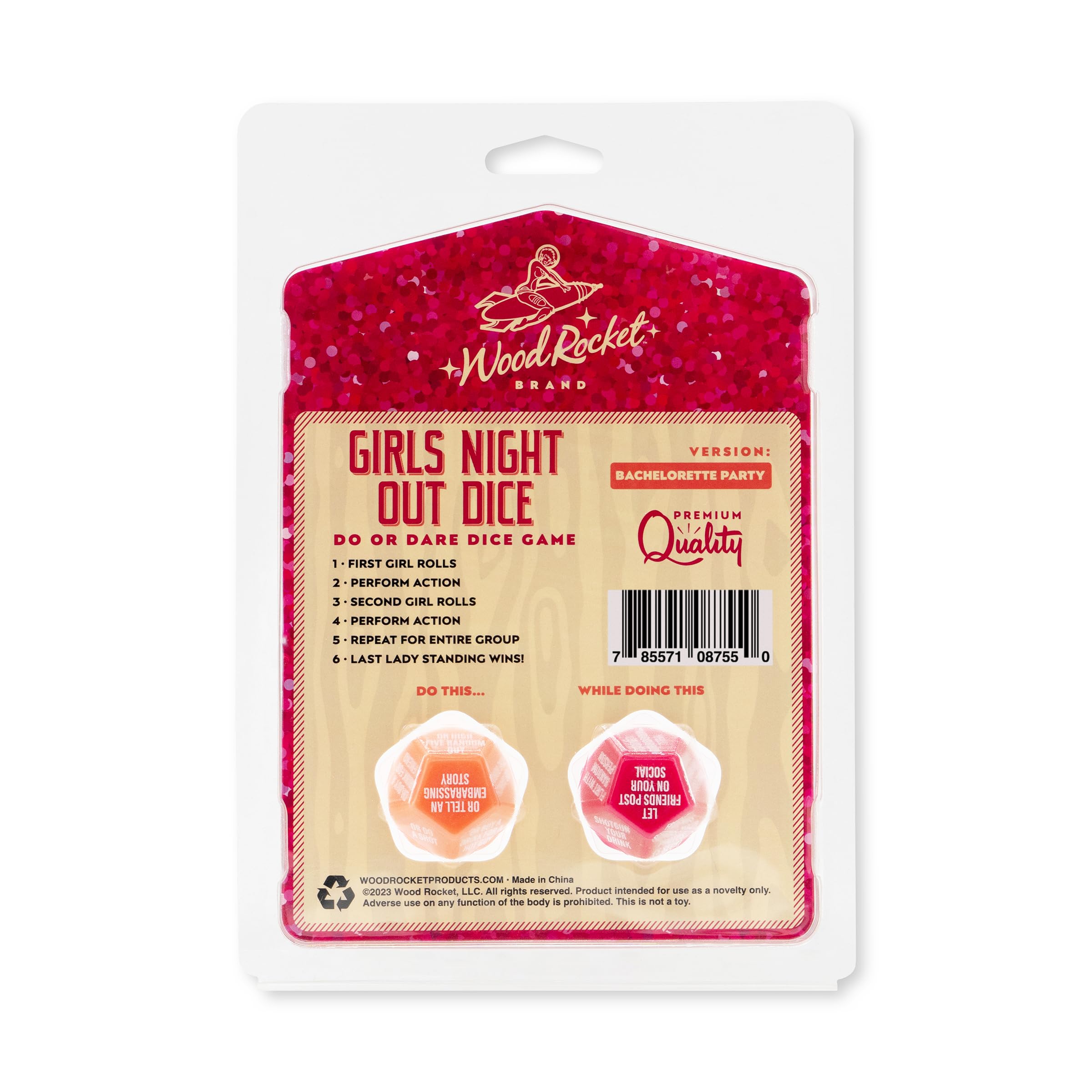 Girls Night Out Dice (Net)