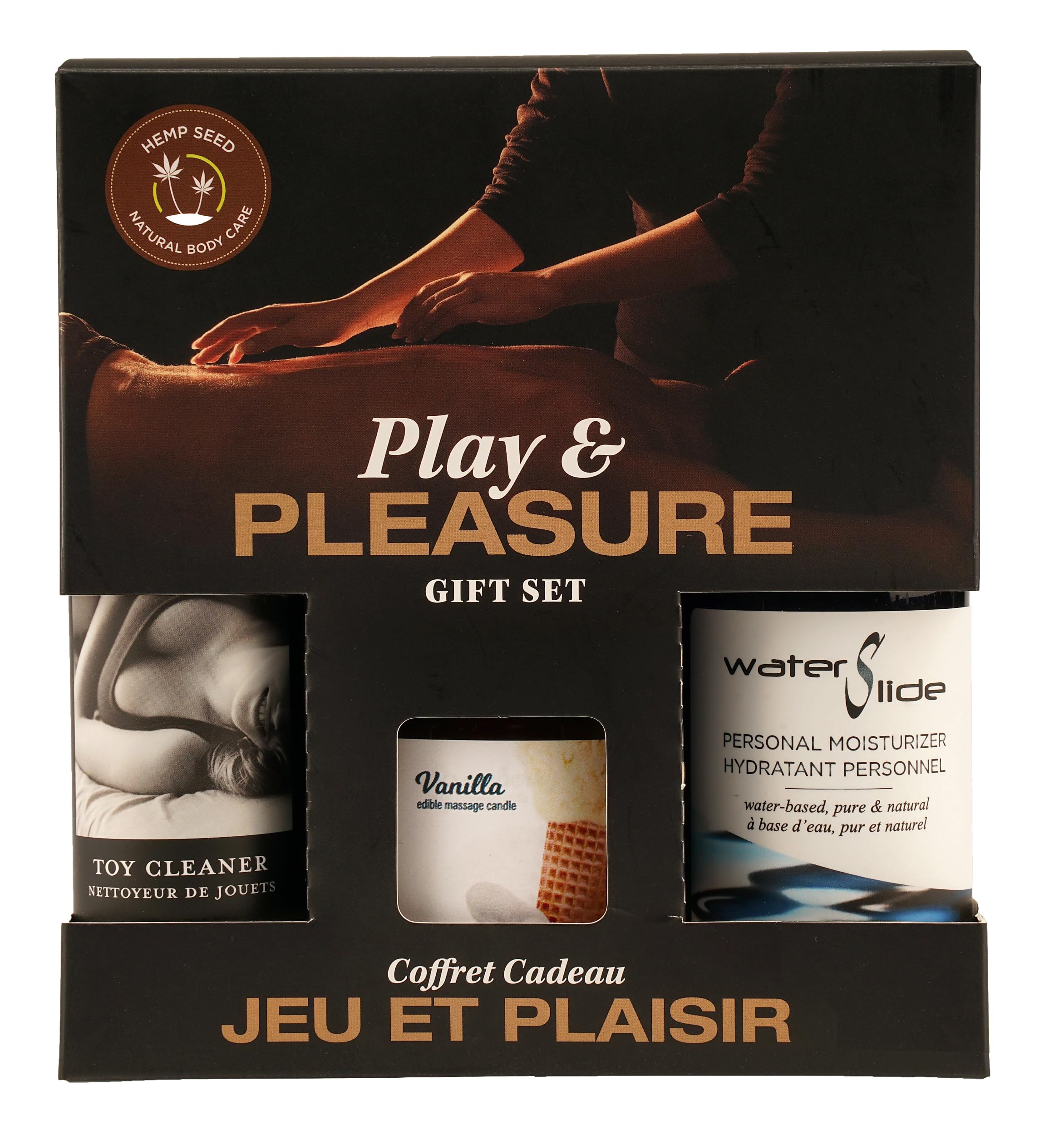 Earthly Body By Night Play And Pleasures Gift Set-Vanilla