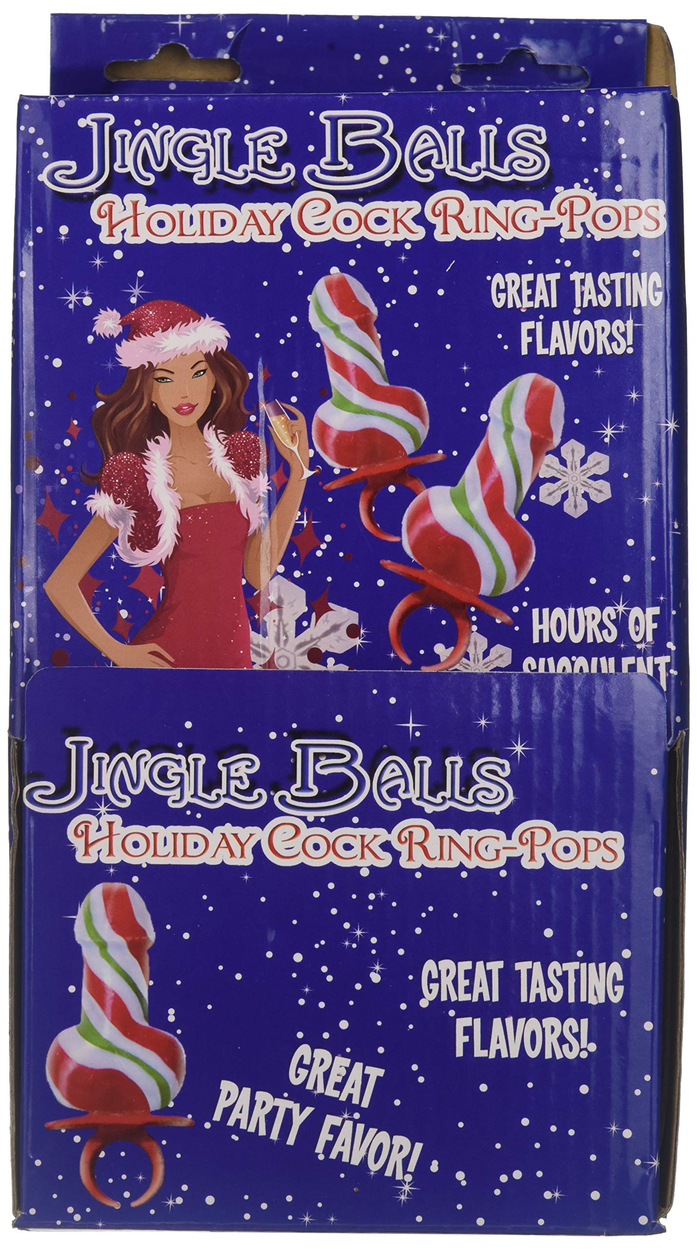 Jingle Balls Holiday Cock Ring 12Pc Dsp