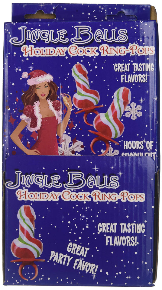Jingle Balls Holiday Cock Ring 12Pc Dsp