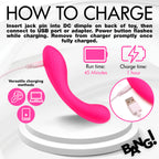 Bang! G-Spot Silicone Vibrator Pink