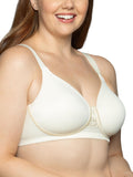 Vanity Fair Womens Beauty Back Full Figure Wirefree Bra 71380, Ivory, 40C