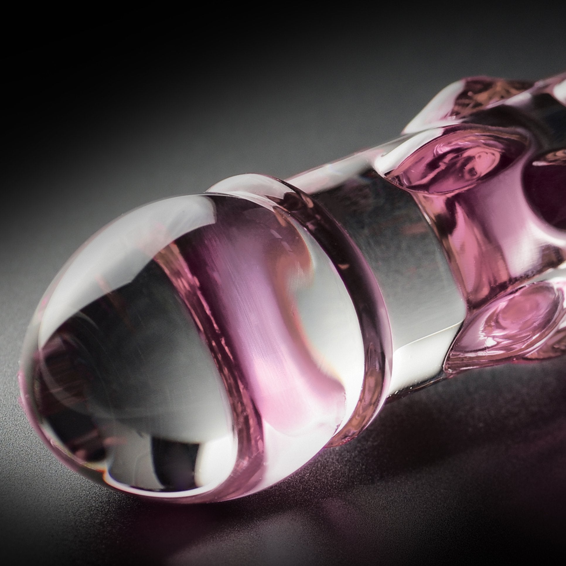 Icicles #6 Hand Blown Glass Massager