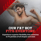 Perfectfit Brand Fat Boy Thin Girth Extender Penis Sheath Enhancer, 5.5''