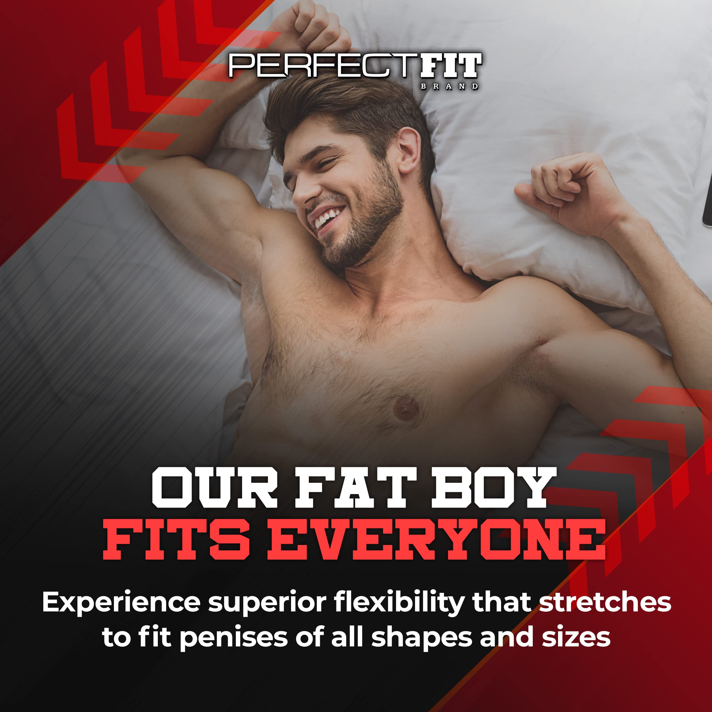 Perfectfit Brand Fat Boy Thin Girth Extender Penis Sheath Enhancer, 5.5''