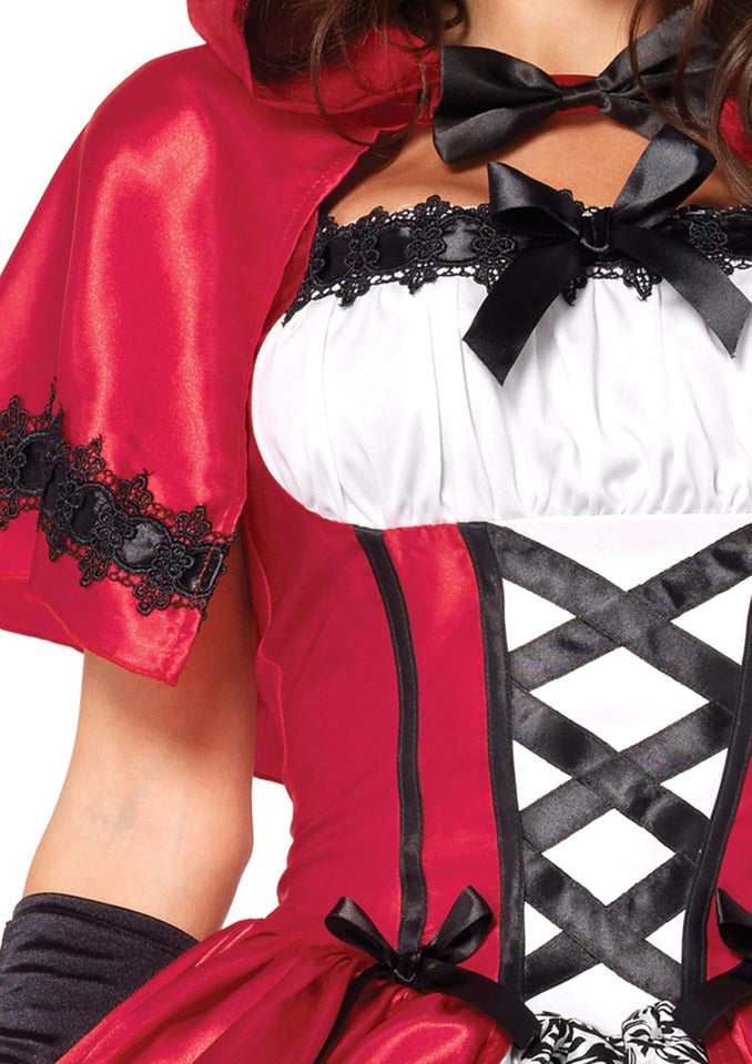 Leg Avenue Costume, Red/White, Large