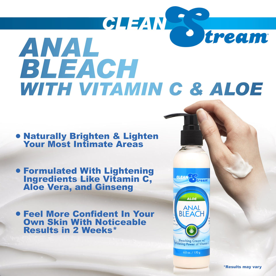 Master Series Xr Brands Anal Bleach With Vitamin C And Aloe,White,6 Fl Oz (Pack Of 1),Ad419