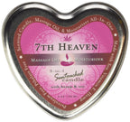 Earthly Body Heart Massage Candle 7Th Heaven
