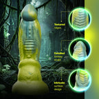 Tentra Rithen Reptilian Thrust Dildo Grn
