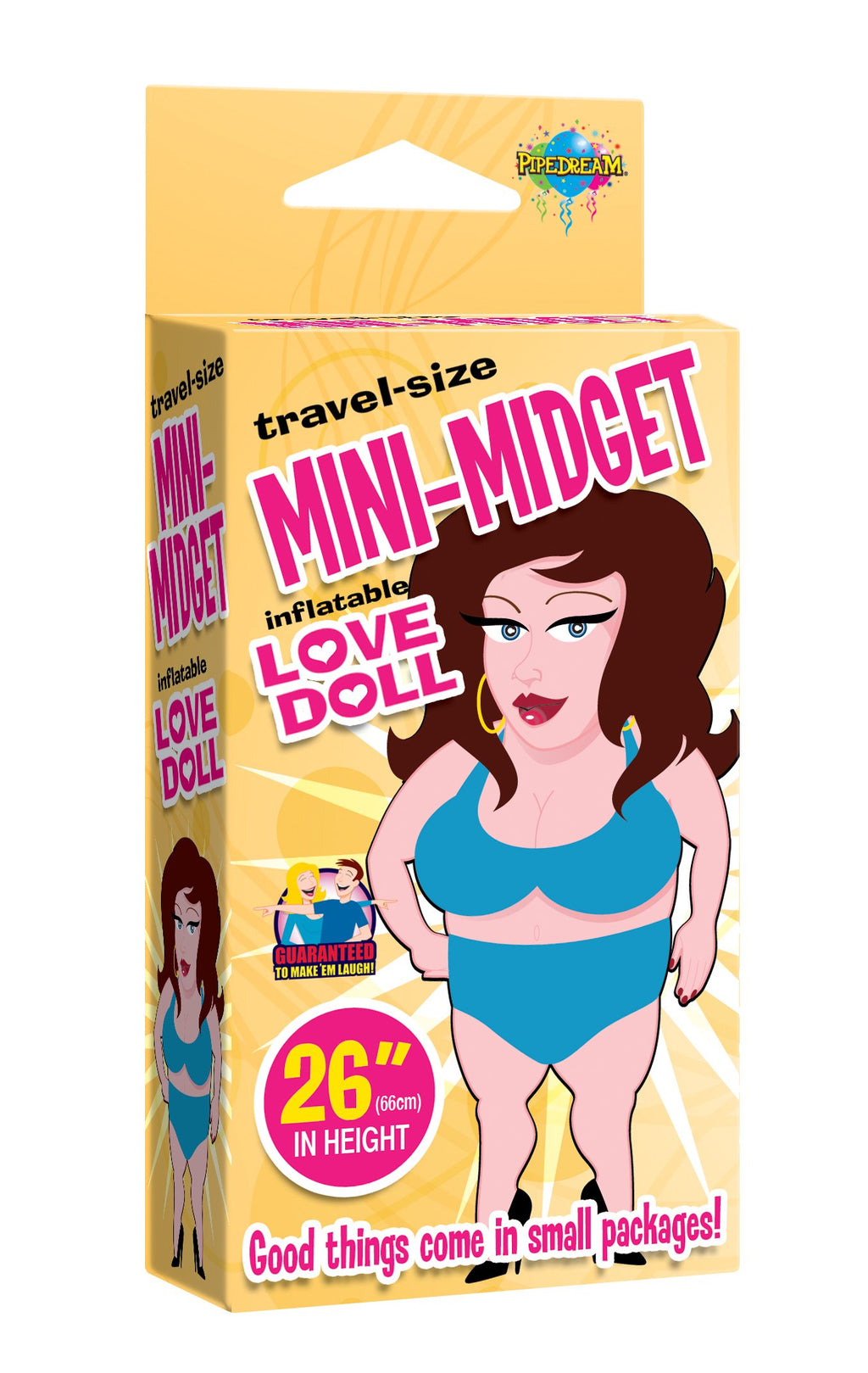 Pipedream Travel Size Mini Midget Love Doll