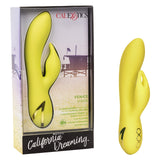 Calexotics California Dreaming Venice Vixen - Silicone Rabbit Vibrator - Waterproof Clitoral Sex Toys For Couples - 10 Vibration