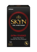 (D) Lifestyles Skyn Extra Stud 10Pk