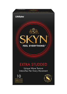 (D) Lifestyles Skyn Extra Stud 10Pk