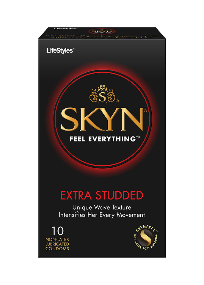 (D) Lifestyles Skyn Extra Stud 10Pk