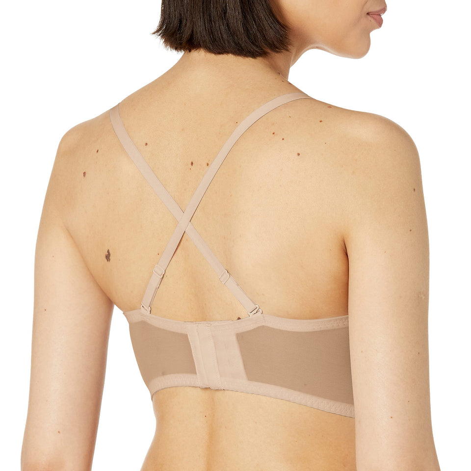 Maidenform Womens Casual Comfort Convertible Bralette Dm1188 Bra, Paris Nude, 34B Us
