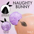 Tailz Fluffy Bunny Tail Sili Plug Pur