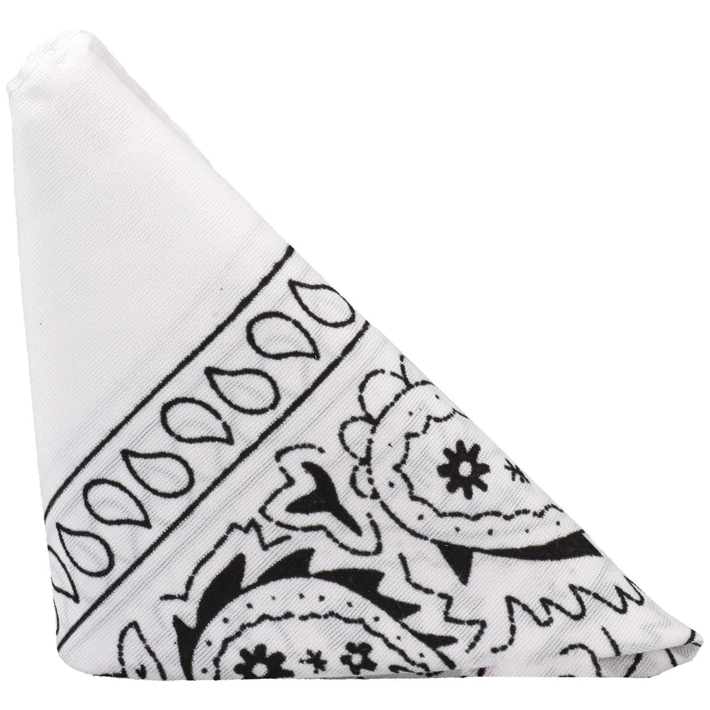 Rock Solid The Code C-Ring Bandana Wt/Bk