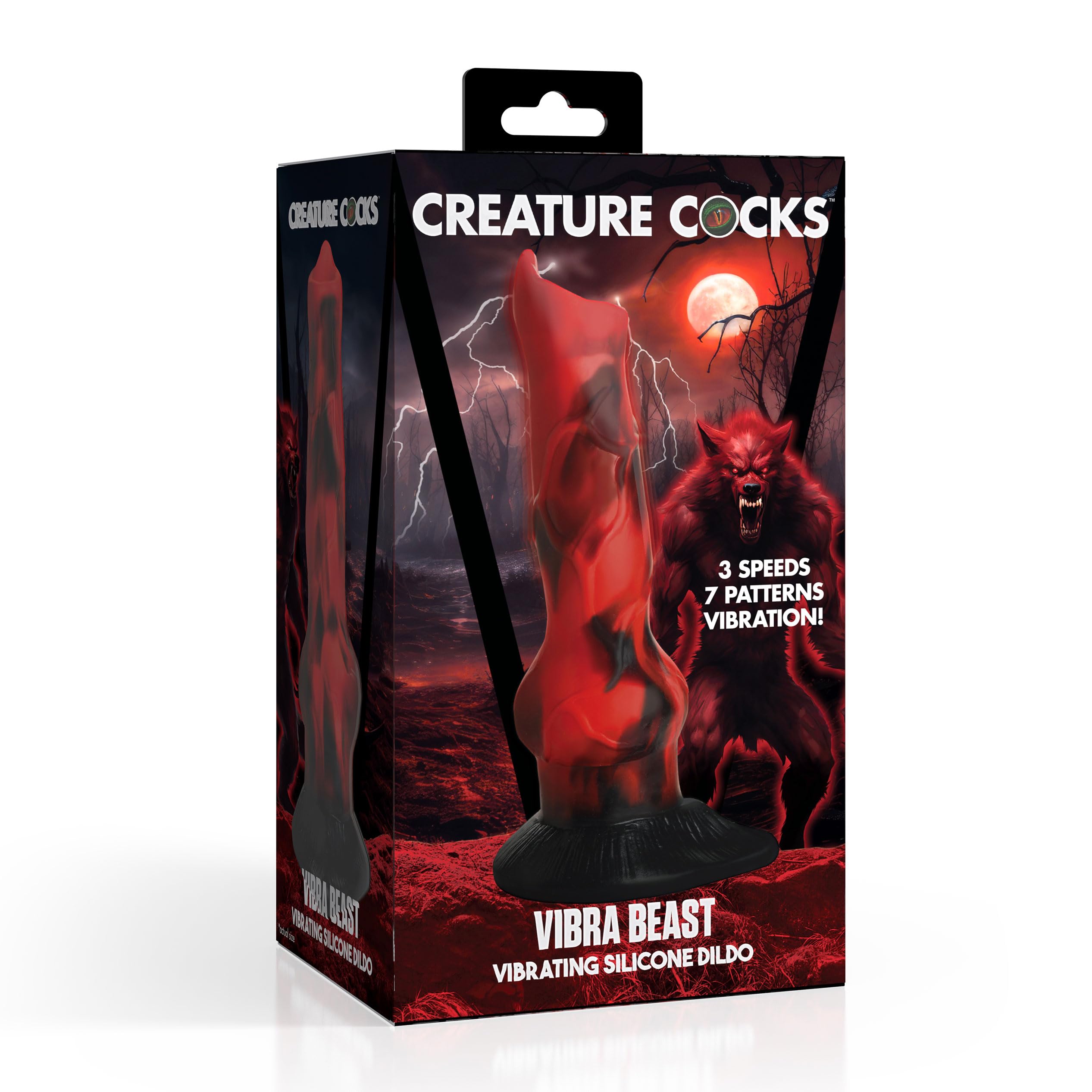 Creature Cocks Vibra Beast Vib Sil Dildo