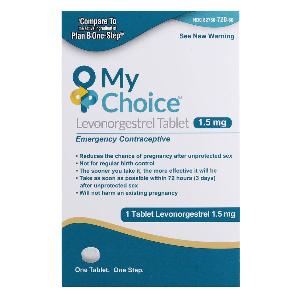 OHM My Choice Emergency Contraceptive Pill. A Safe and Effective Way to Lower Your Chances to get Pregnant After unprotected Sex