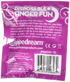 Pipedream Disposable Finger Fun Purple