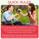 Sex Game for Adults Couples - Couples Card Game Date Night Ideas Fun Games for Couples Bedroom Games 50 Sex Positions Cards 2 Se